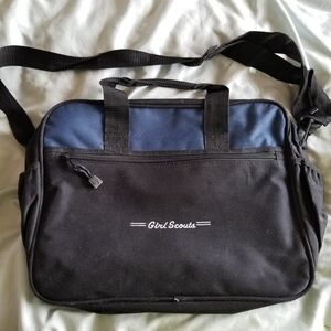 Black and Blue Girl Scouts Bag